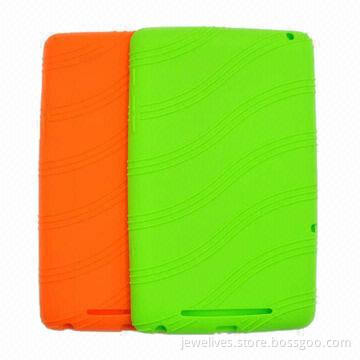 Silicone Cases for Google Nexus 7, iPad Mini, with Special Wave Texture against Slip